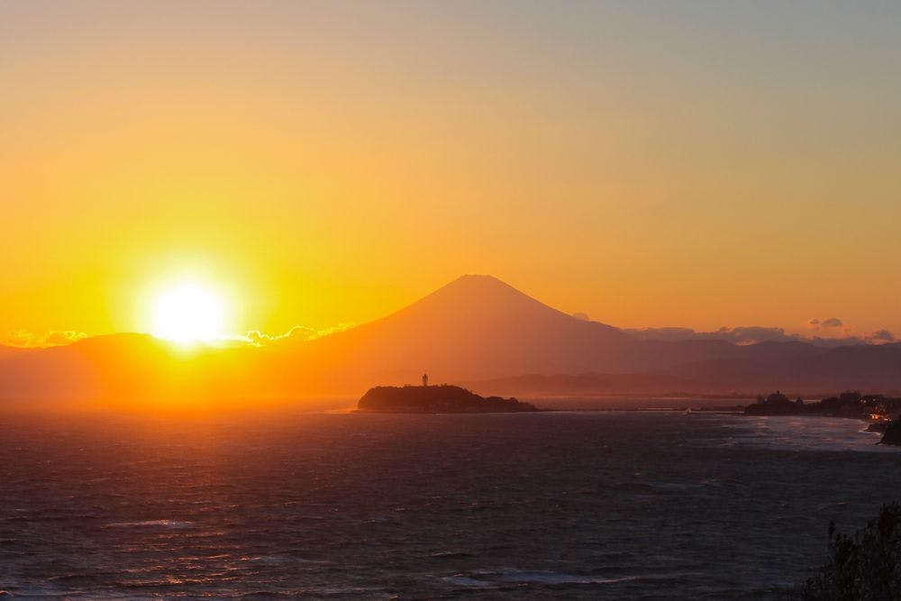 Sunset from Enoshima