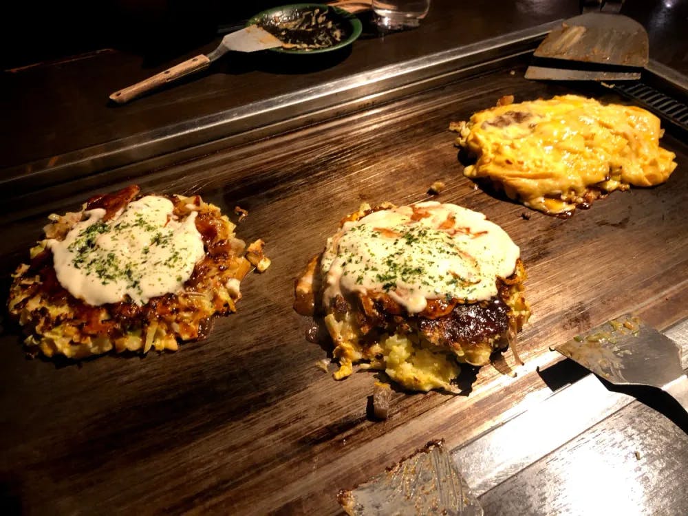 Okonomiyaki from Yai Yai at Harajuku, Tokyo