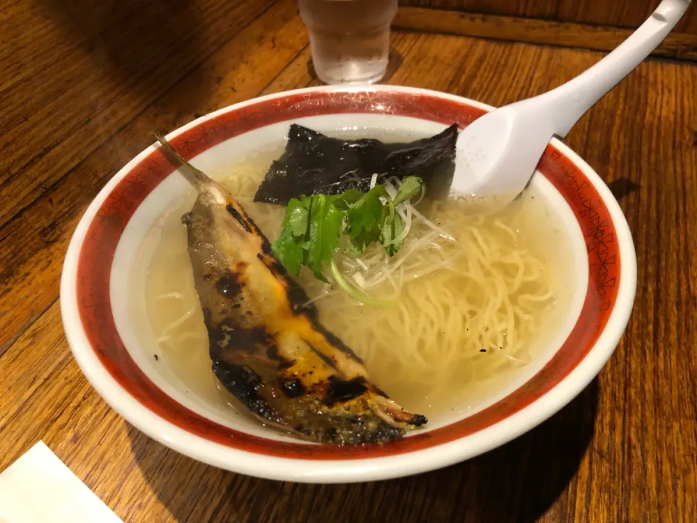 Shio Ramen from Ayu Ramen in Futako-Tamagawa, Tokyo