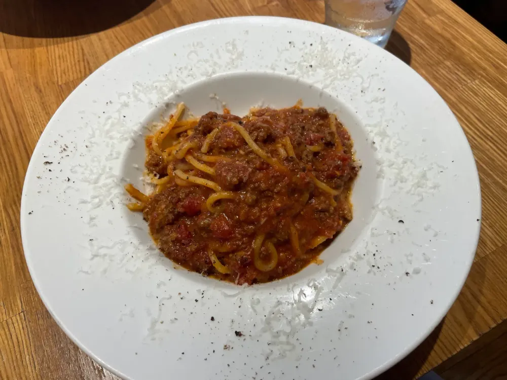 Bolognese from Pasta Bar Mikiya at Gakugei-Daigaku, Tokyo