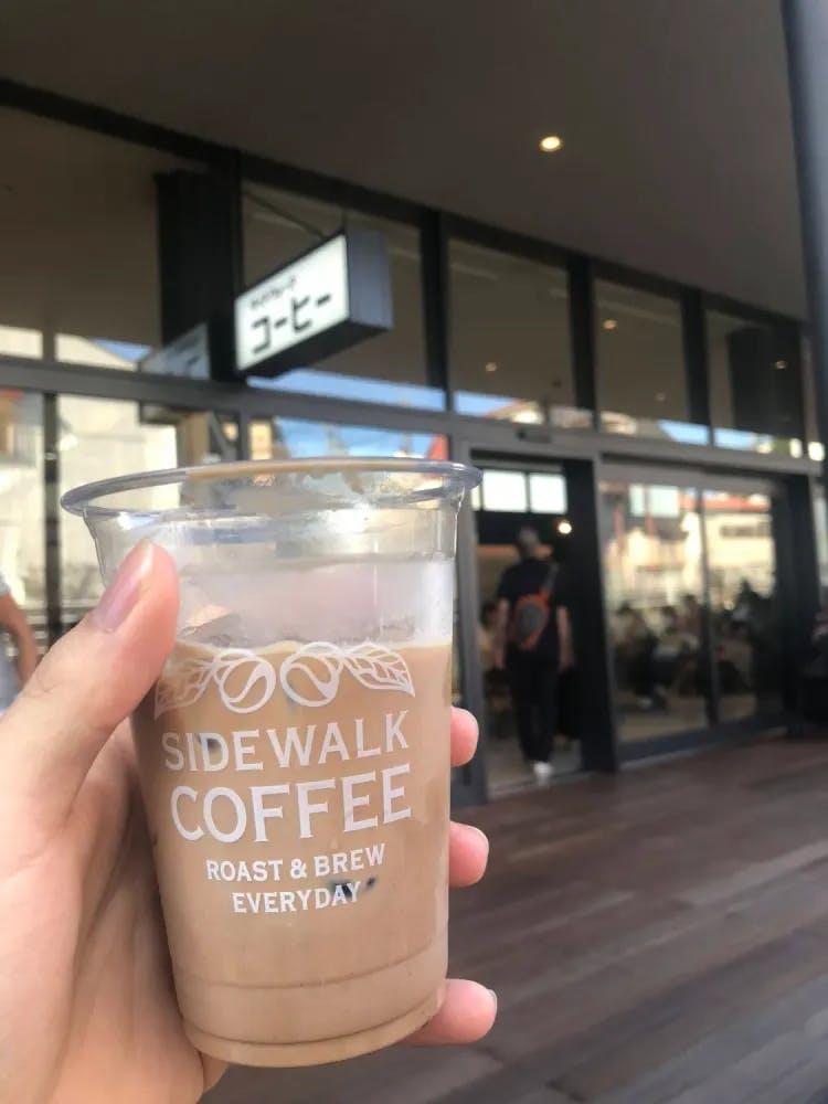 Iced Mocha from Sidewalk Coffee Roaster at Shimo-kitazawa, Tokyo