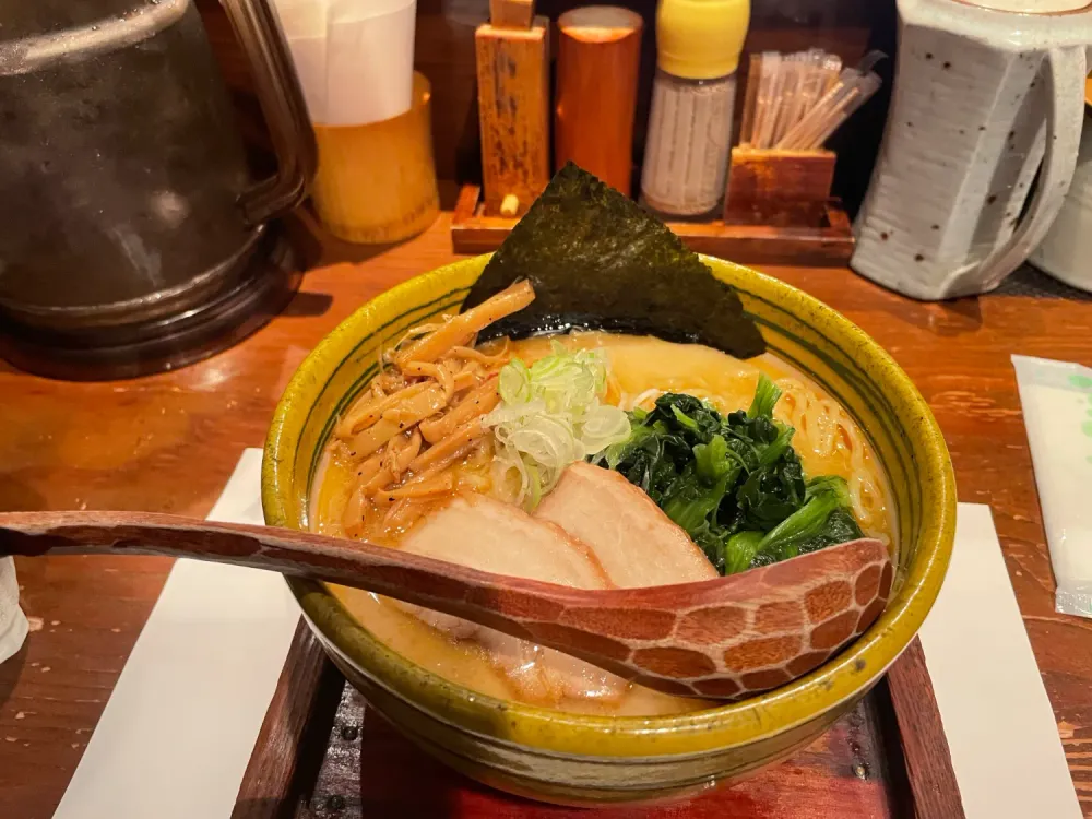 Tonkotsu Ramen from Ramen Makaze in Kichijoji, Tokyo