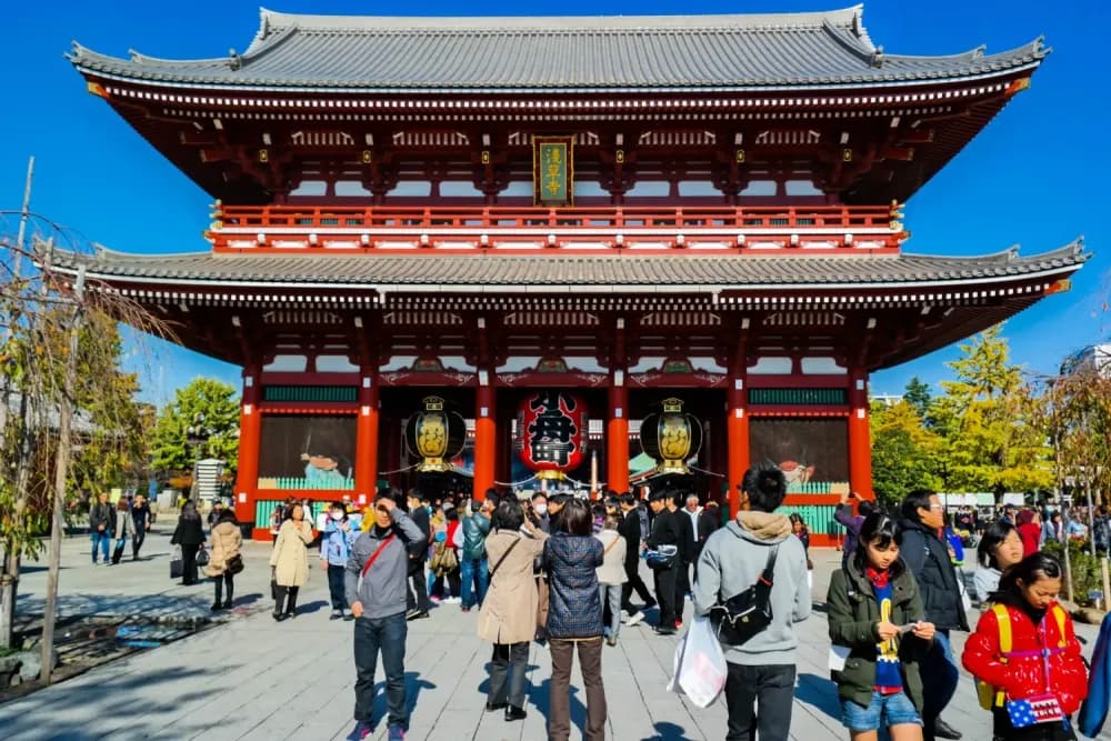 Sensoji Temple in Asakua, Tokyo