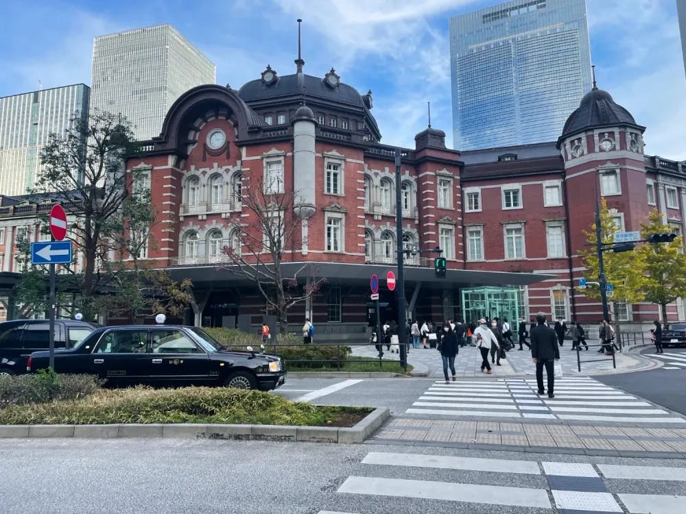 Exterior of Tokyo Station in Otemachi, Tokyo