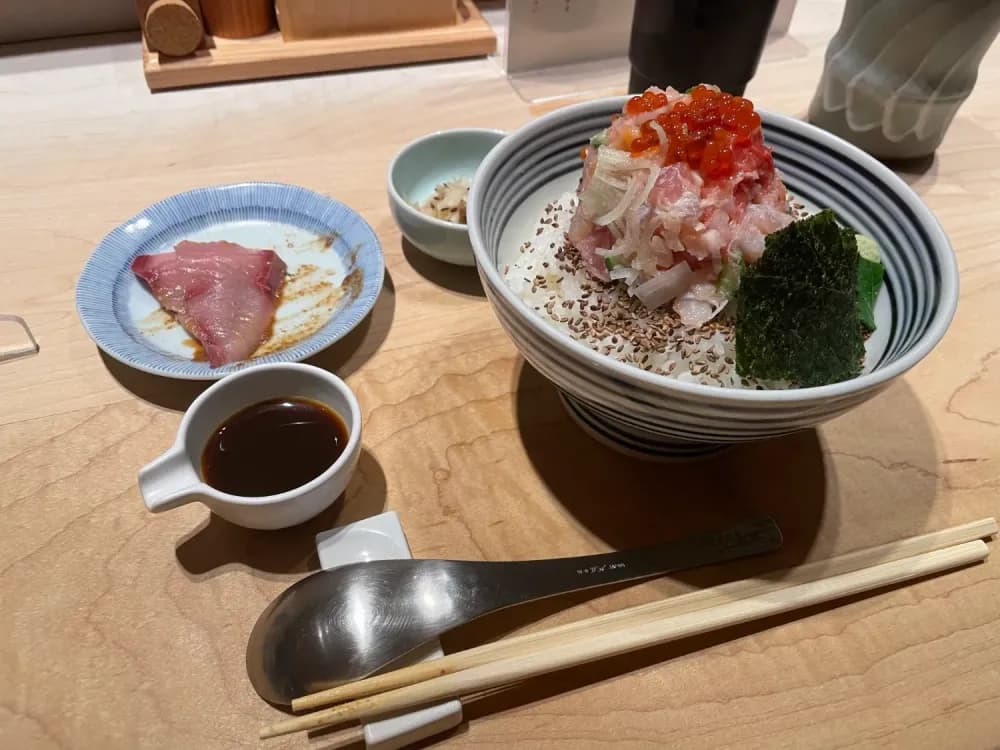 Kaisendon at Tsujihan in Kagurazaka, Tokyo