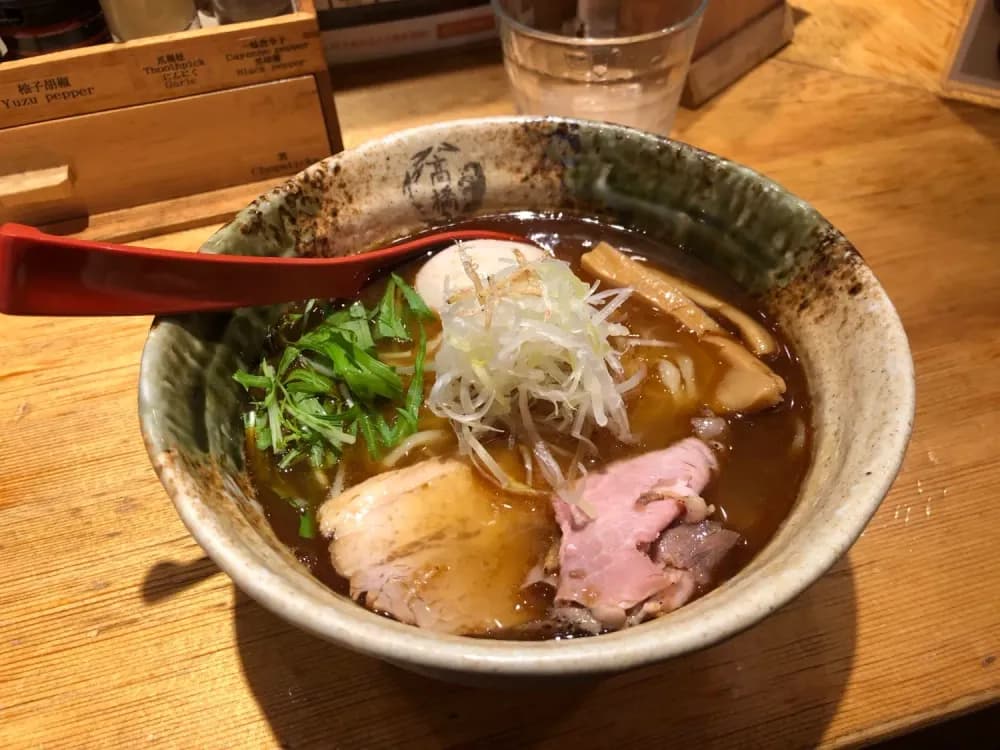 Ramen from Ramen Takahashi in Shinjuku, Tokyo