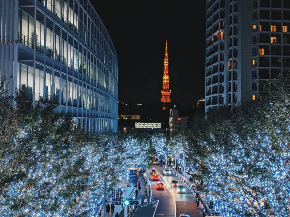 Illumination at Roppongi, Tokyo