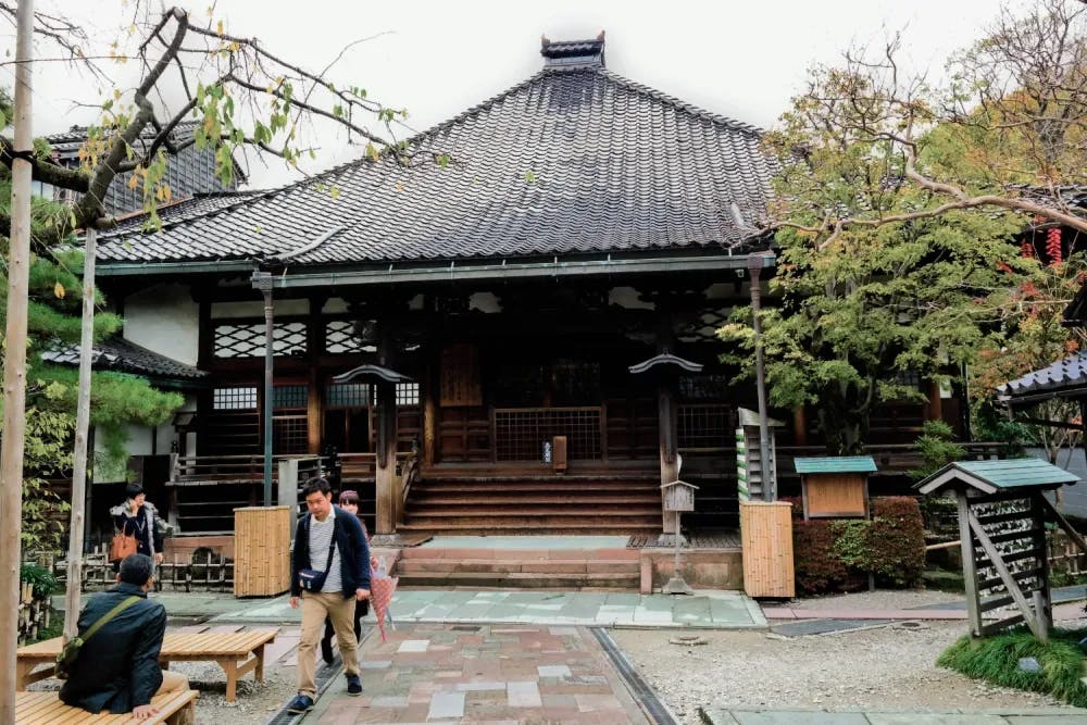 Exterior of Ninjadera in Kanazawa, Ishikawa Prefecture