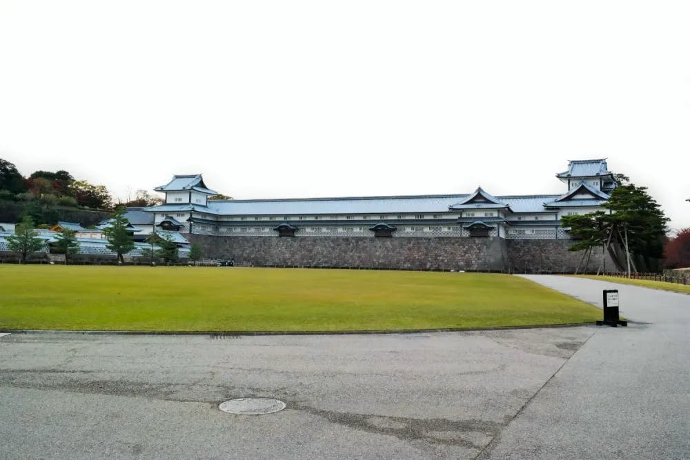 Gojukken Nagaya in Kanazawa Castle in Kanazawa, Ishikawa Prefecture