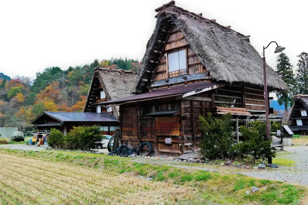Gassho-zukuri houses of Ogimachi, Gifu Prefecture