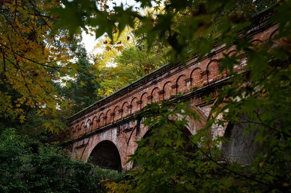 Aqueduct near Nanzenji Temple in Kyoto, Kyoto Prefecture