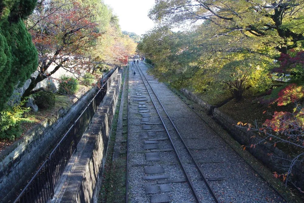 View of the Keage Incline in Kyoto, Kyoto Prefecture