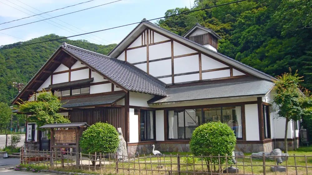 Exterior of Ko-no-yu in Kinosaki Onsen, Hyogo Prefecture