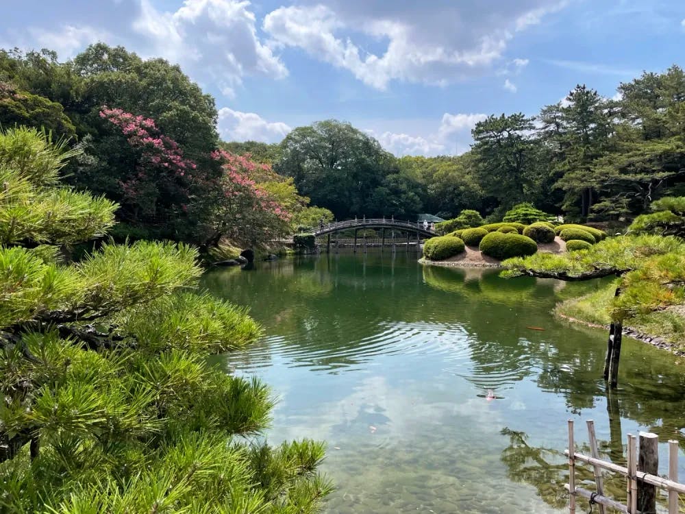 Ritsurin Garden in Takamatsu, Kagawa Prefecture