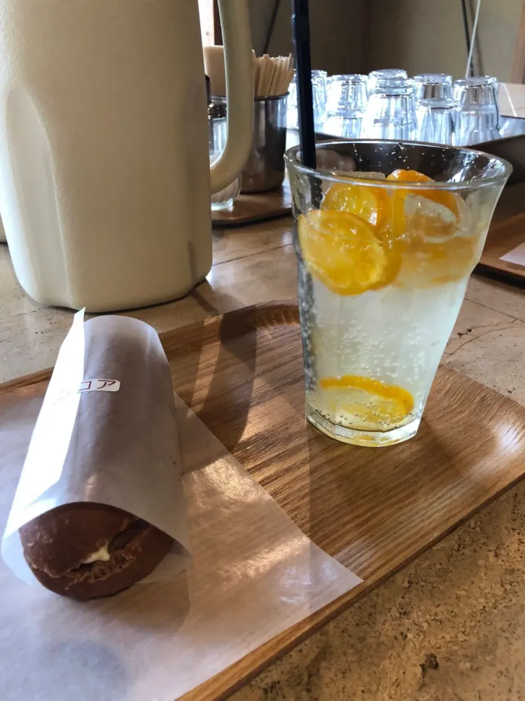 A coppe pan set at Morikuni Bakery