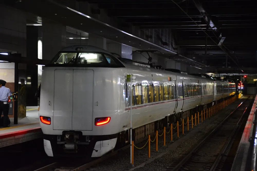Front of the Kinosaki train