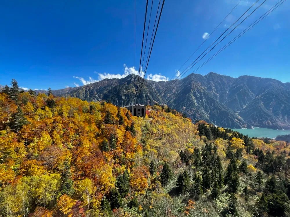 View from the Tateyama Ropeway