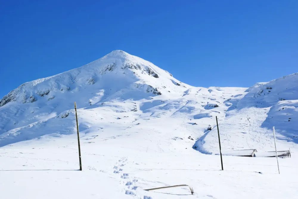 Snow Covered Mount Tateyama