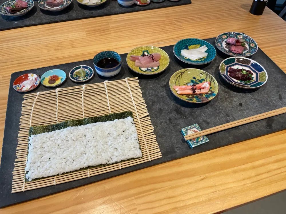 Handroll Temaki Sushi at Coil