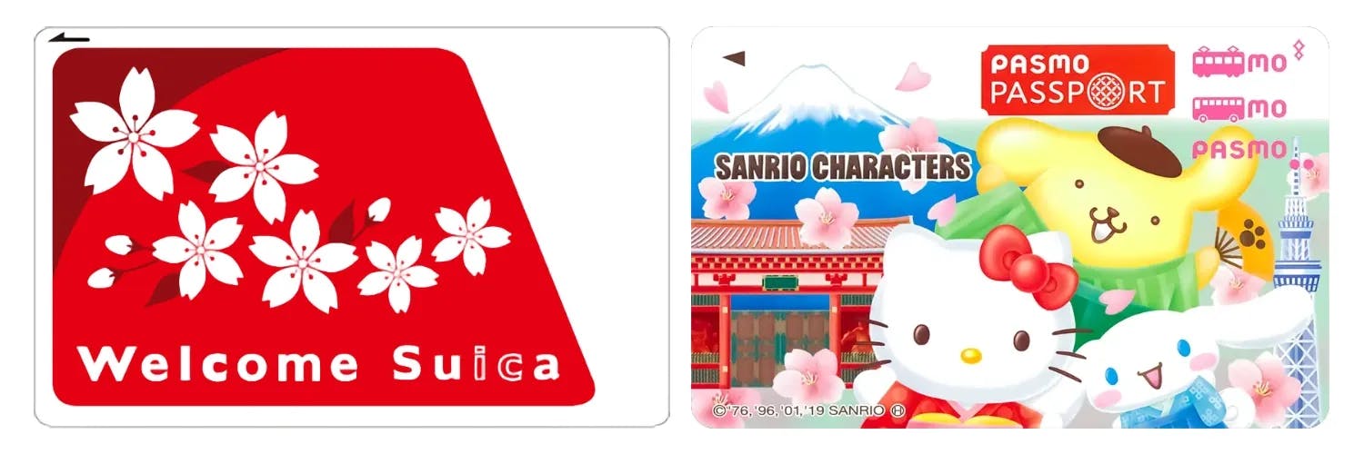 Welcome Suica and Pasmo Passport