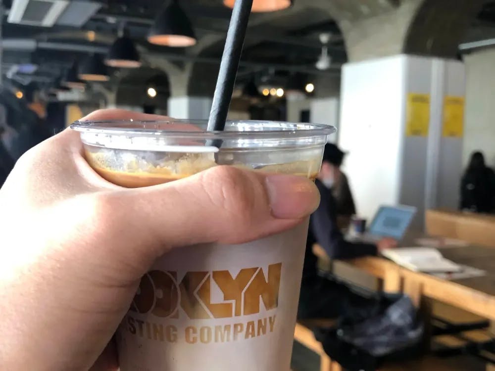 Iced coffee at Brooklyn Roasting Company in Osaka, Osaka Prefecture