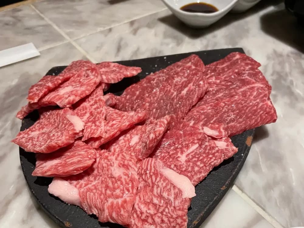 Yakiniku Platter at Yakiniku Zeniba