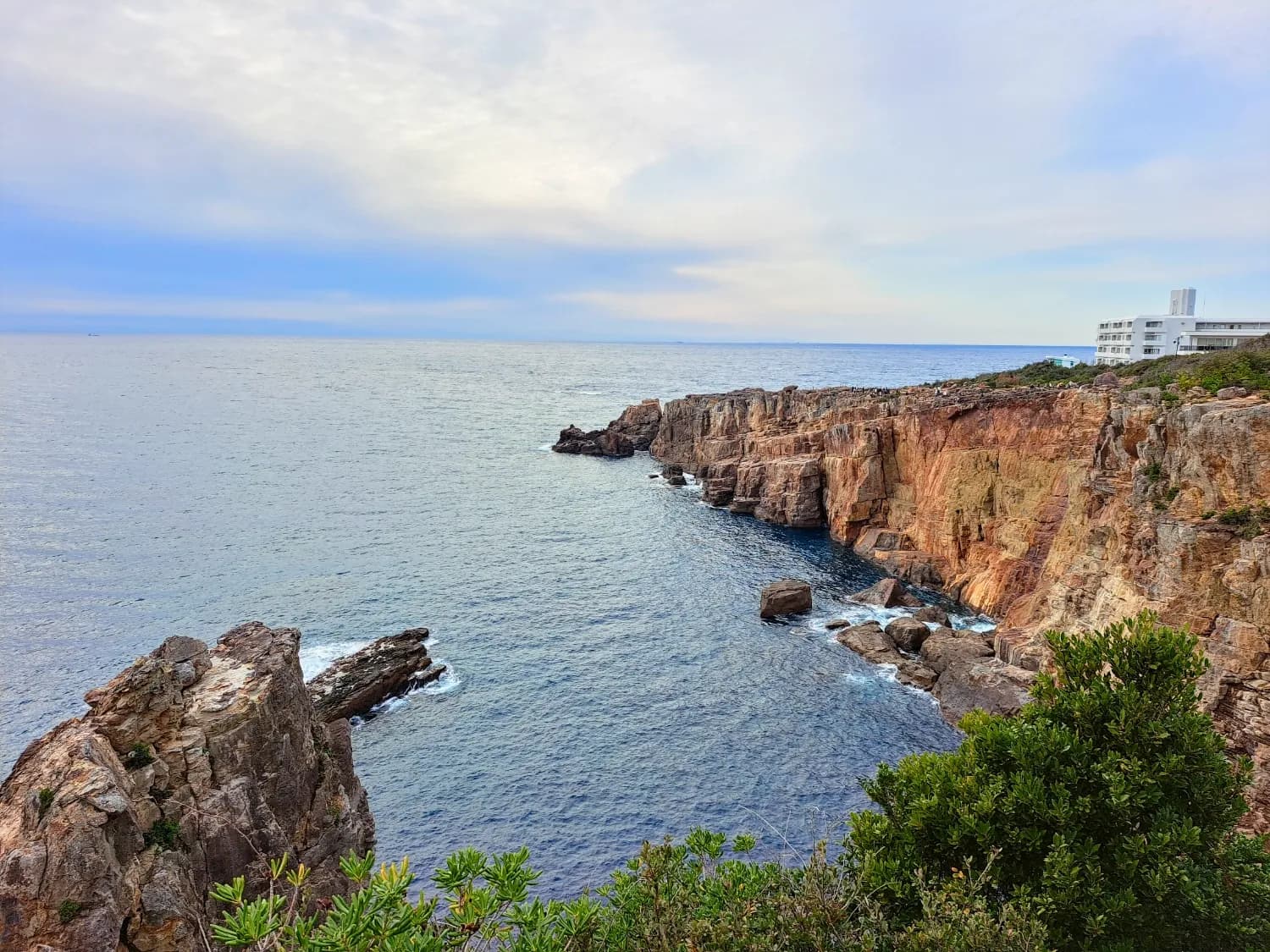 View of Sandanbeki Cliff