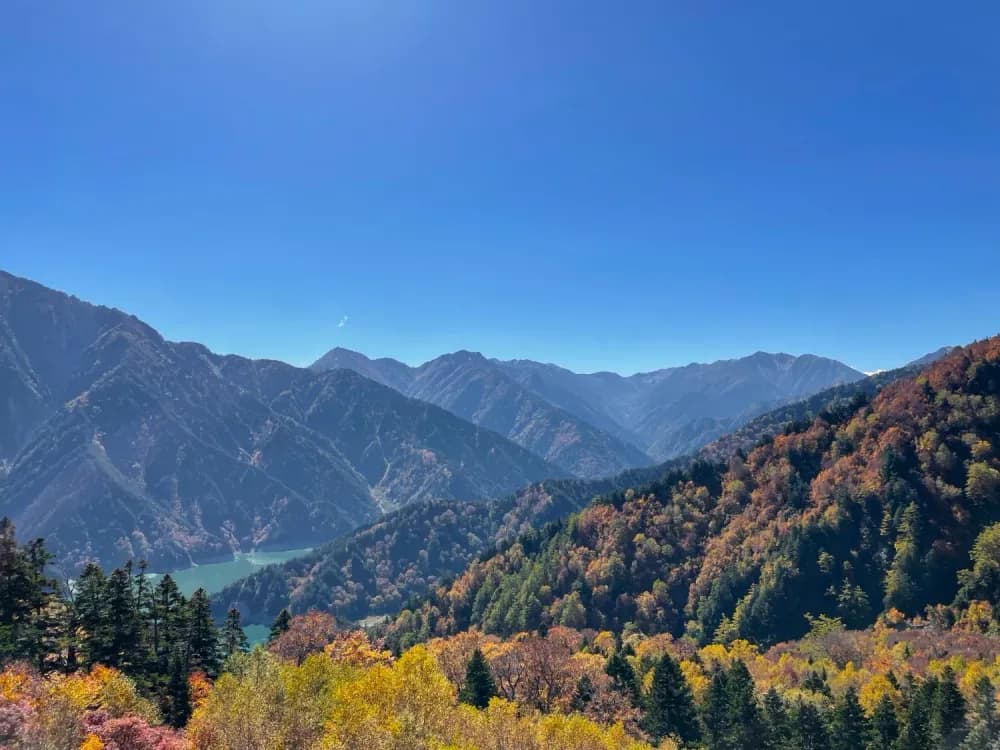 View from Kurobe Daira Station