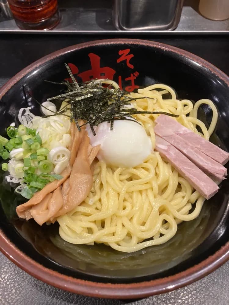 Abura Soba at Tokyo Aburagumi Sohonten