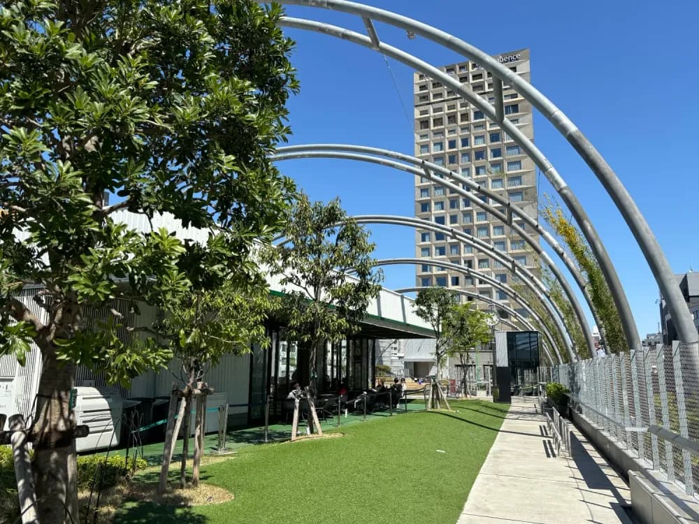 Rooftop of Miyashita Park